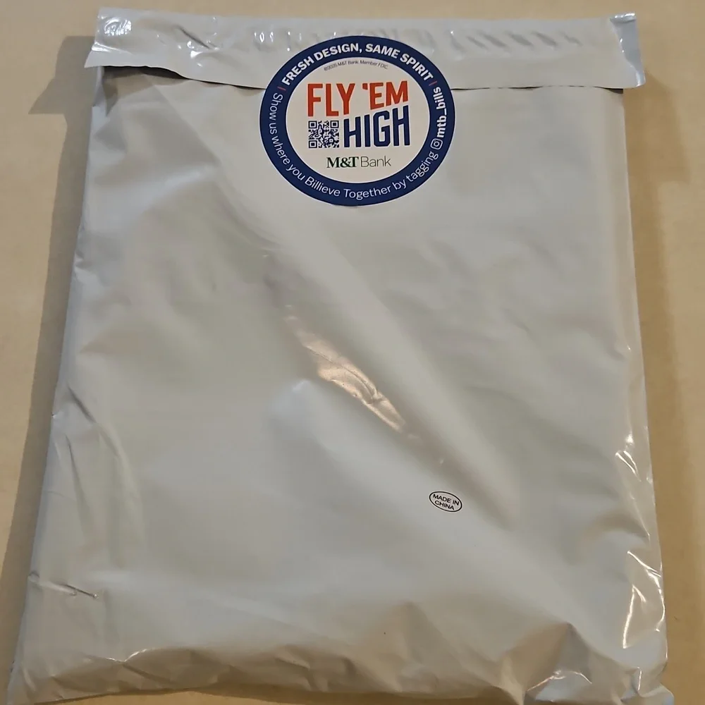 Buffalo Bills Blue and Red 'Billieve Together' Flag - Picture 2 of 2